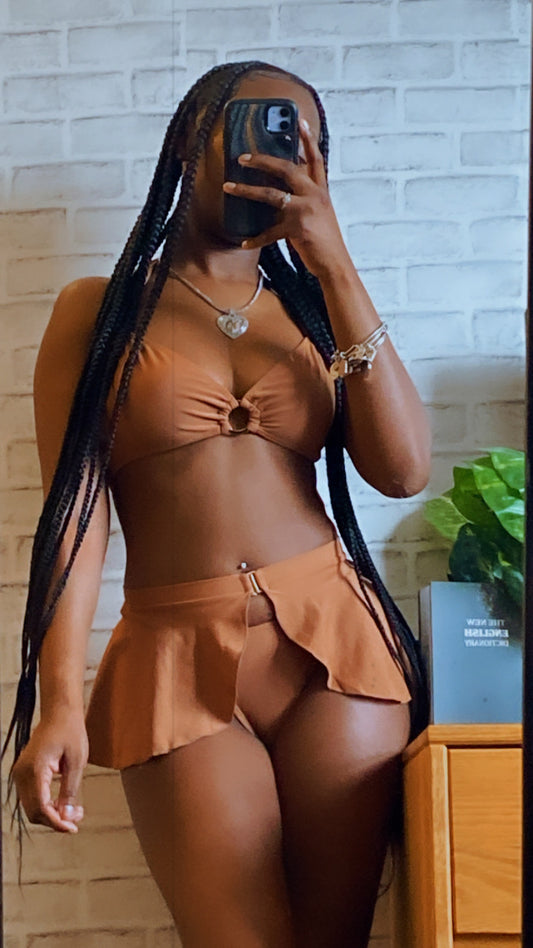 Breaking necks Swim set: Mocha